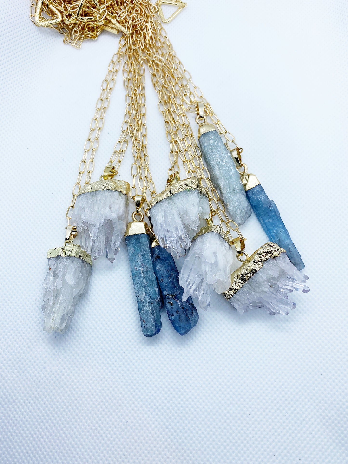 The Persephone Quartz Cluster Necklace