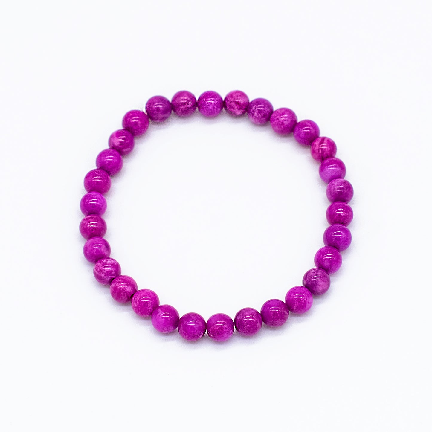 Medium Bead Gemstone Bracelets- Multi Options