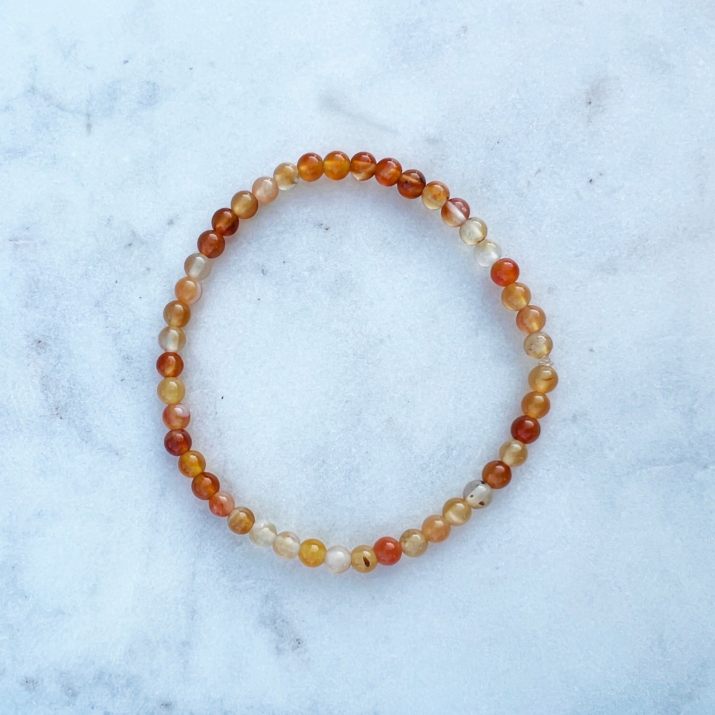 Medium Bead Gemstone Bracelet