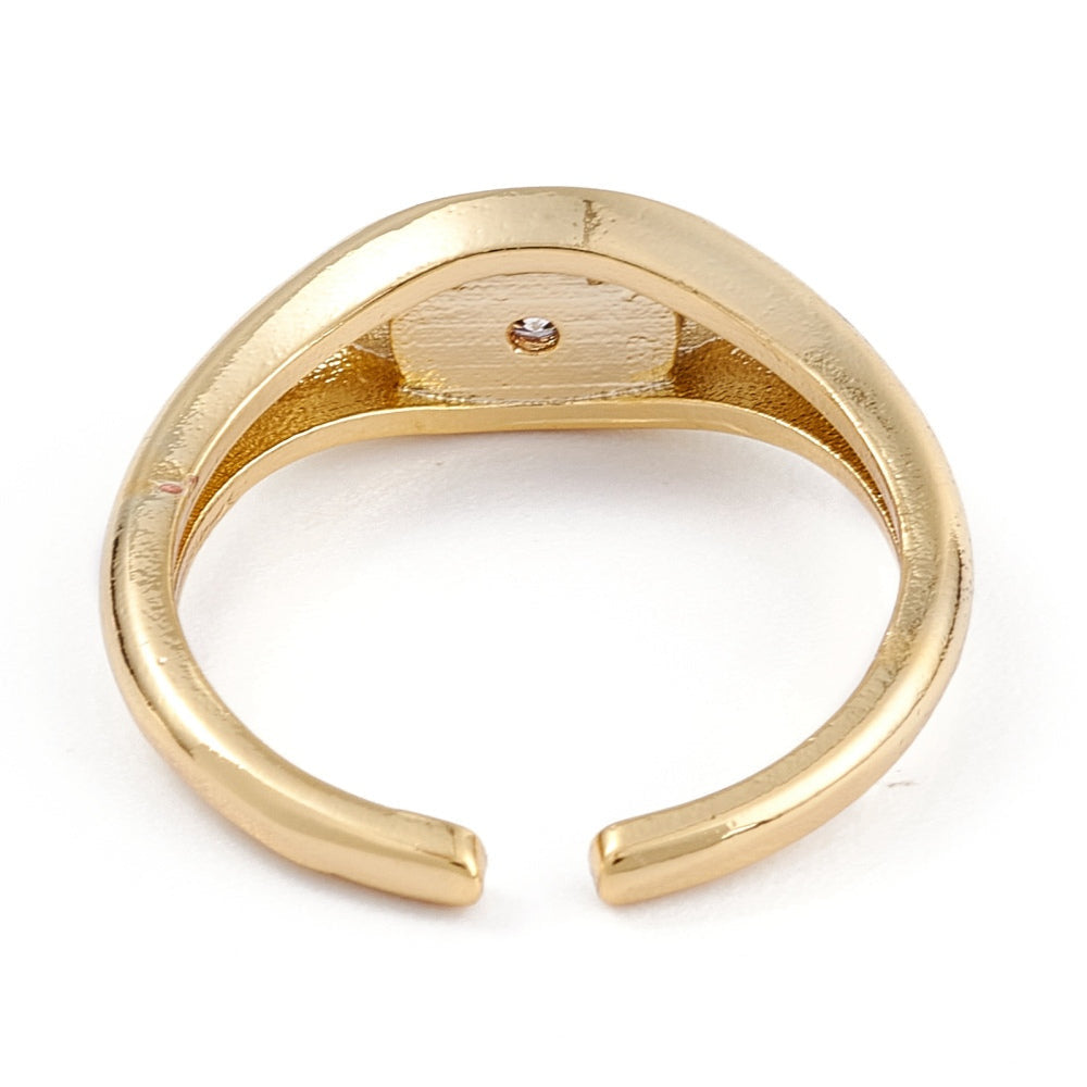 North Star Ring 18K Gold Plated