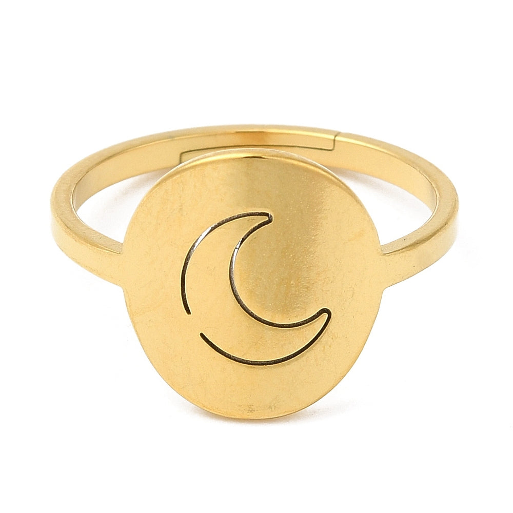 Crescent Moon Ring