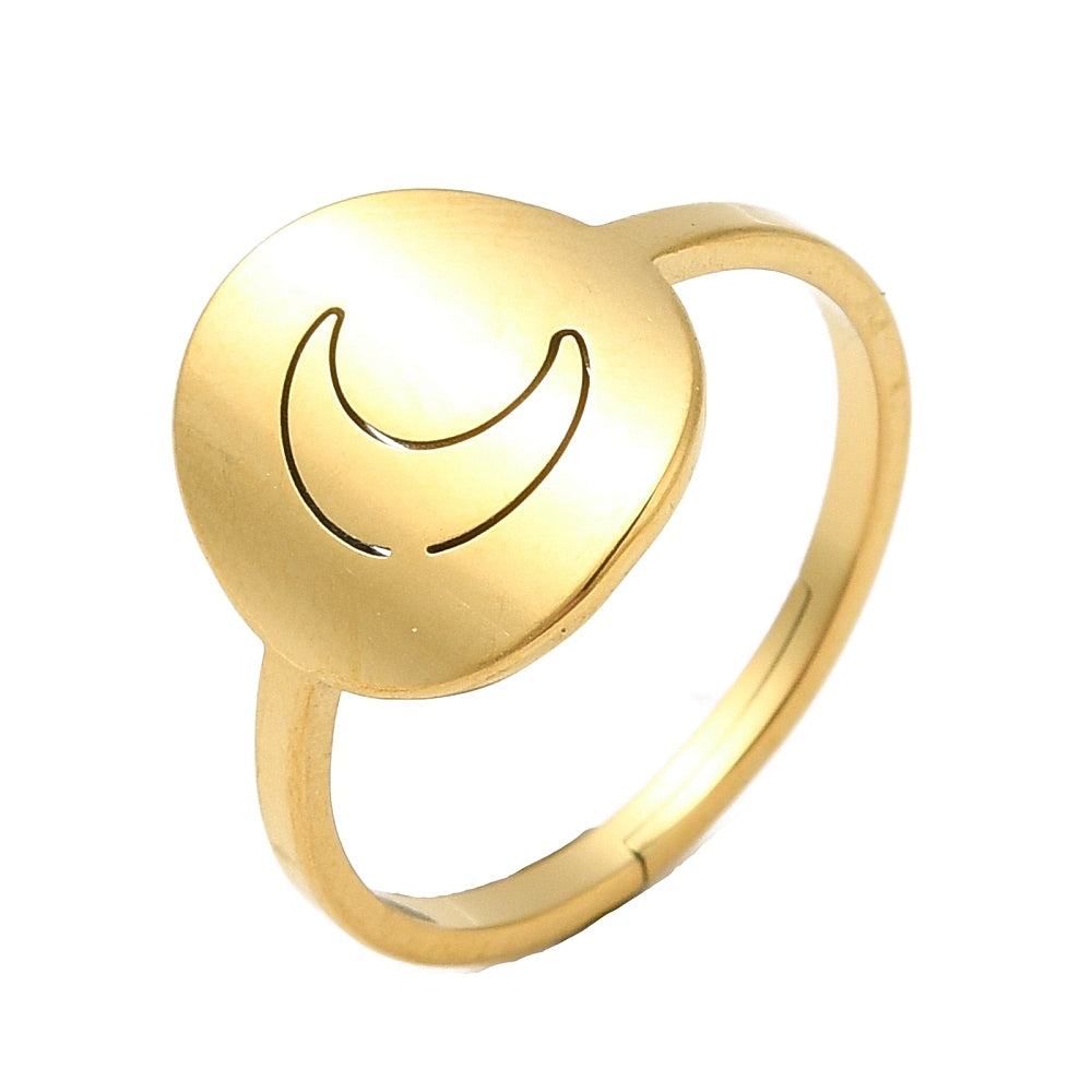 Crescent Moon Ring