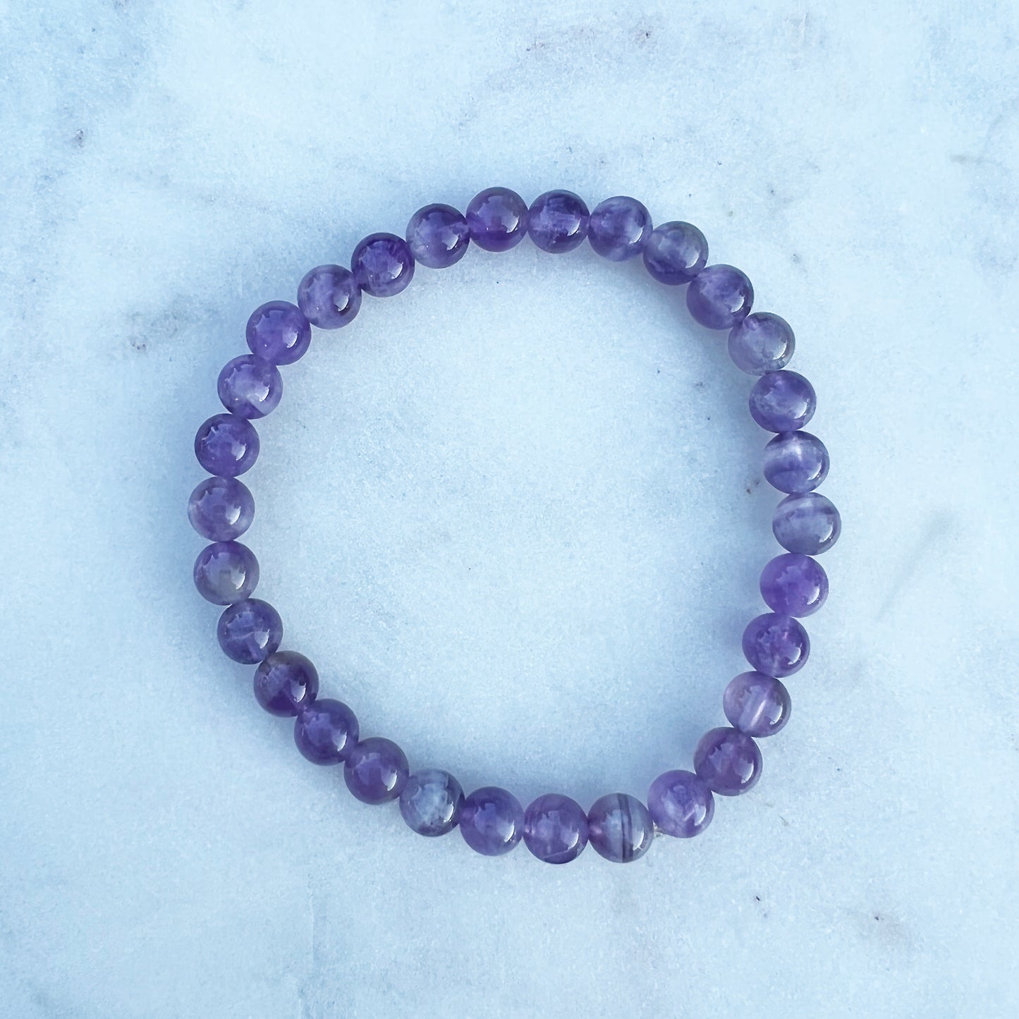 Big Bead Gemstone Bracelet