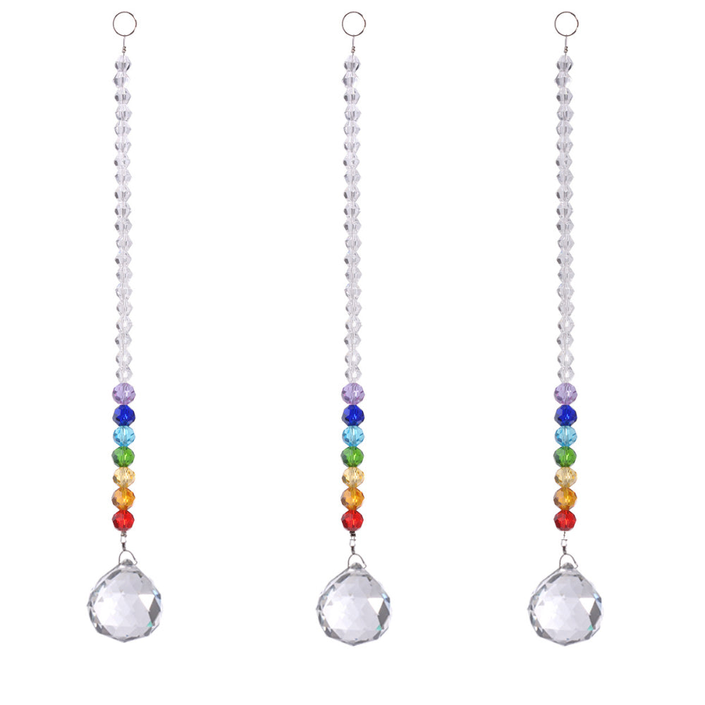 Hanging Crystal Chakra Sun Catchers