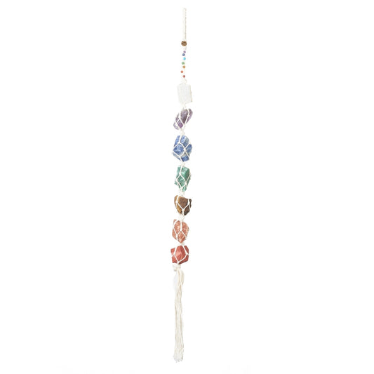 Hanging Chakra Gemstone Nugget Decor